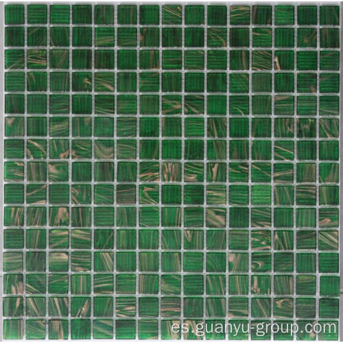 Gold Line Glass Mosaic